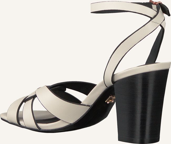 Witte LOLA CRUZ Platte sandalen 406Z10BK Witte LOLA CRUZ Platte sandalen 406Z10BK - large