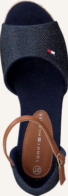 Blauwe TOMMY HILFIGER Platte sandalen ROPE WEDGE SANDAL Blauwe TOMMY HILFIGER Platte sandalen ROPE WEDGE SANDAL - large