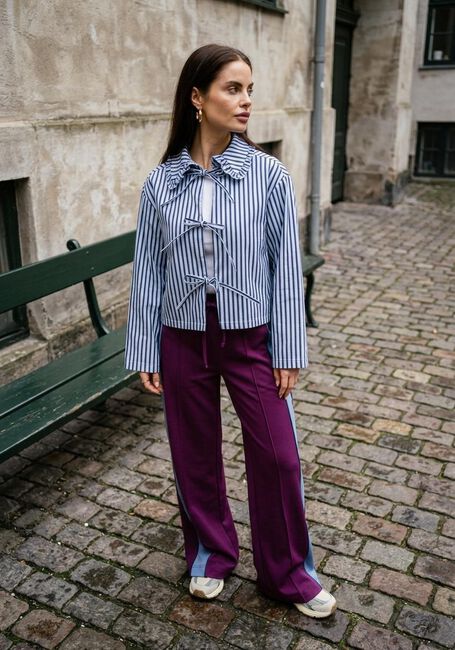 Blauwe HARPER & YVE Blouses JAMES-LS - large