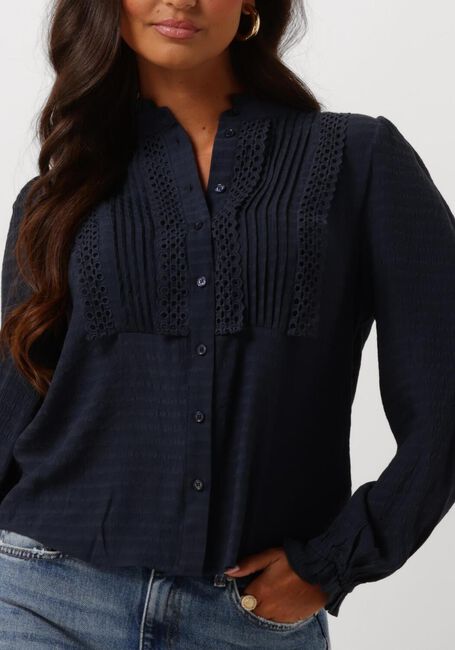 Donkerblauwe LOLLYS LAUNDRY Blouses ARIELLL SHIRTLS - large