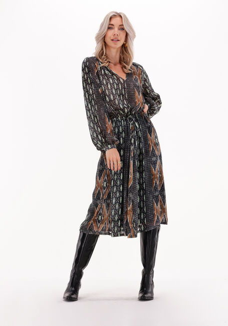 Multi SUMMUM Midi jurk DRESS IKAT MIX - large