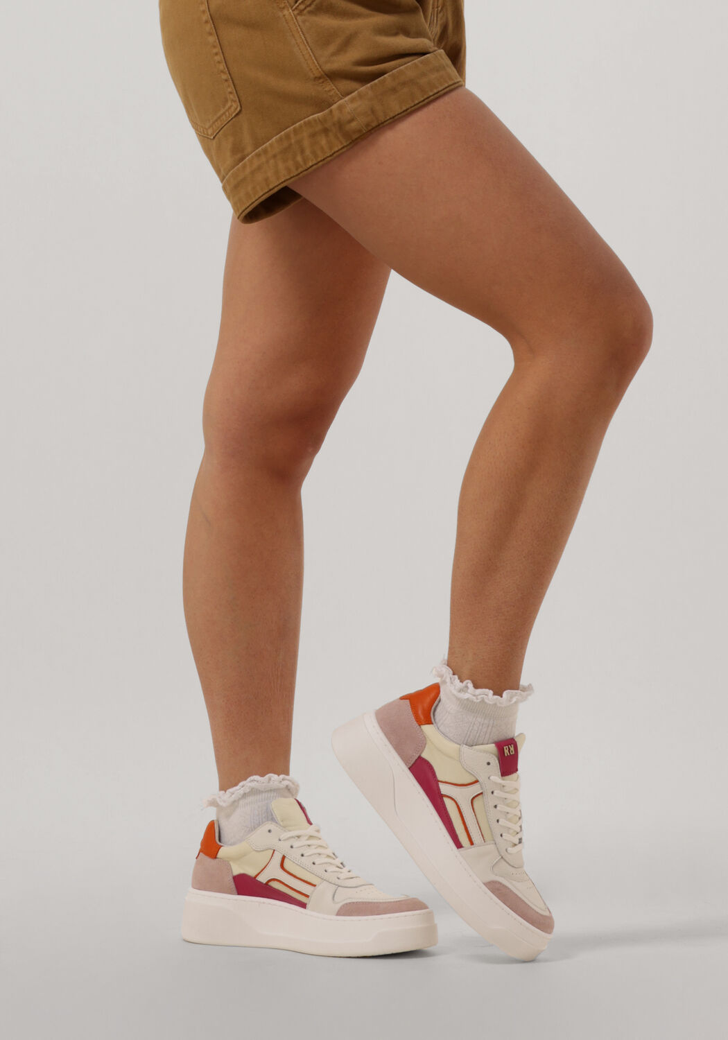 Oranje RED-RAG Lage sneakers 76632 - large