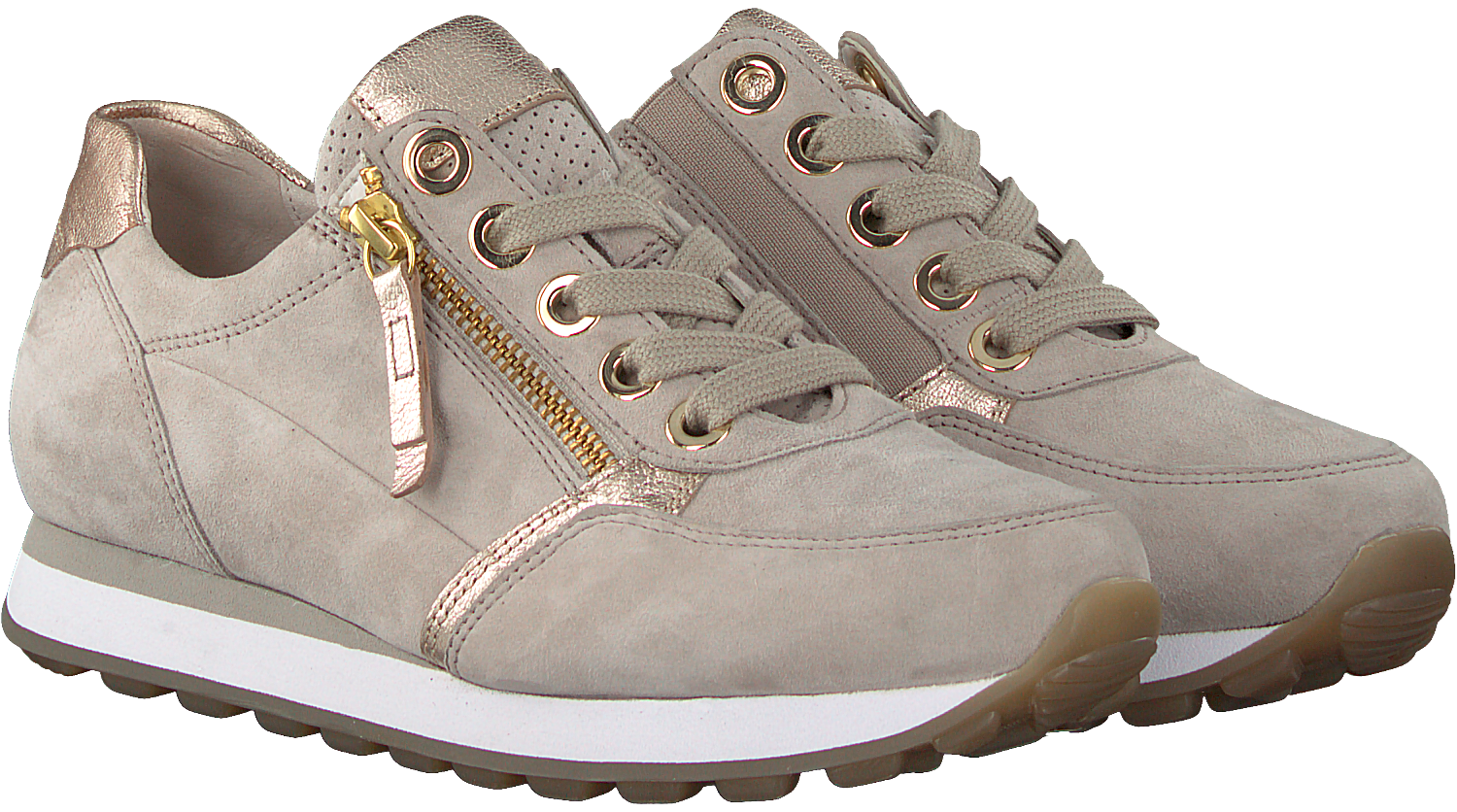 Beige GABOR Lage sneakers 035 | Omoda