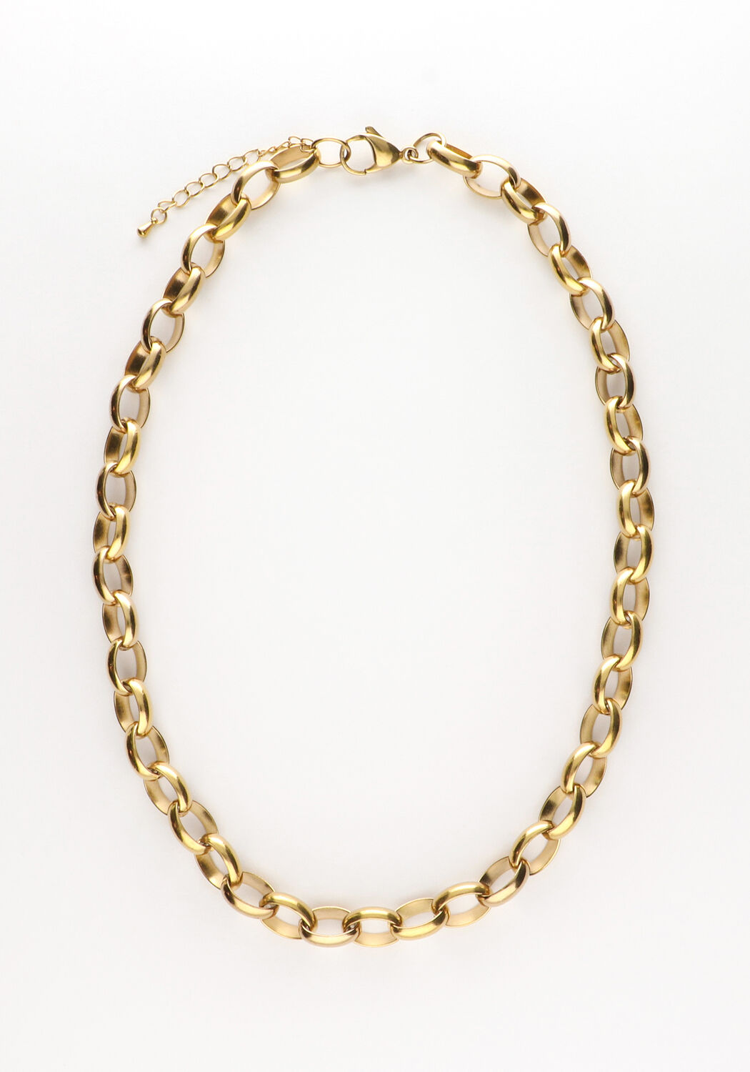 Goudkleurig NOTRE-V Kettingen KETTING SCHAKEL #3