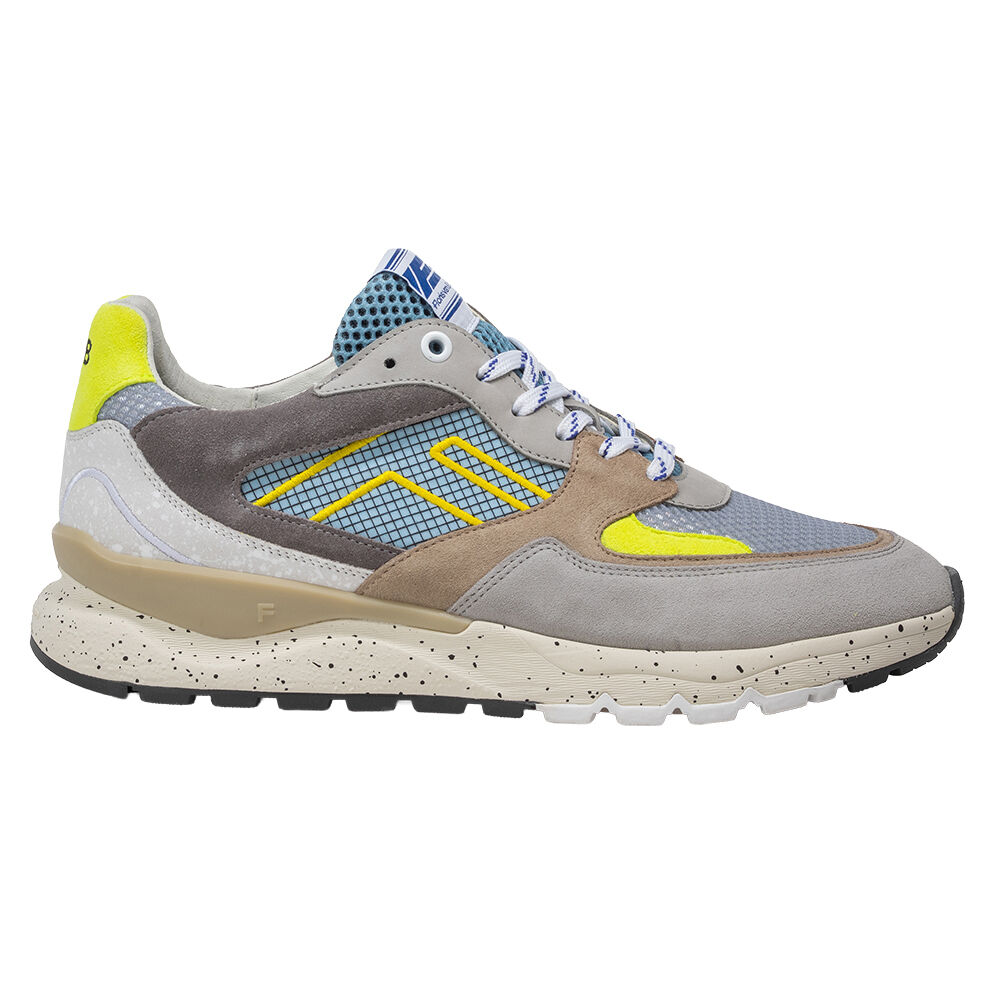 Blauwe FLORIS VAN BOMMEL Lage sneakers SFM-10243 DE TREENER - medium