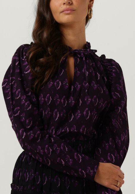 Paarse NOTRE-V Blouses BLOUSE PRINT NV-ARAH - large