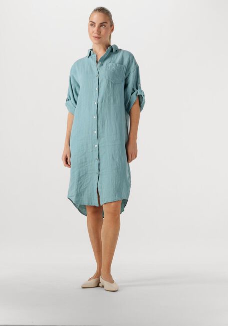 Blauwe BELLAMY Midi jurk FAY - large