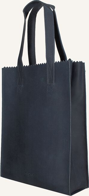 Blauwe MYOMY Handtas MY PAPER BAG LONG HANDLE ZIP Blauwe MYOMY Handtas MY PAPER BAG LONG HANDLE ZIP - large