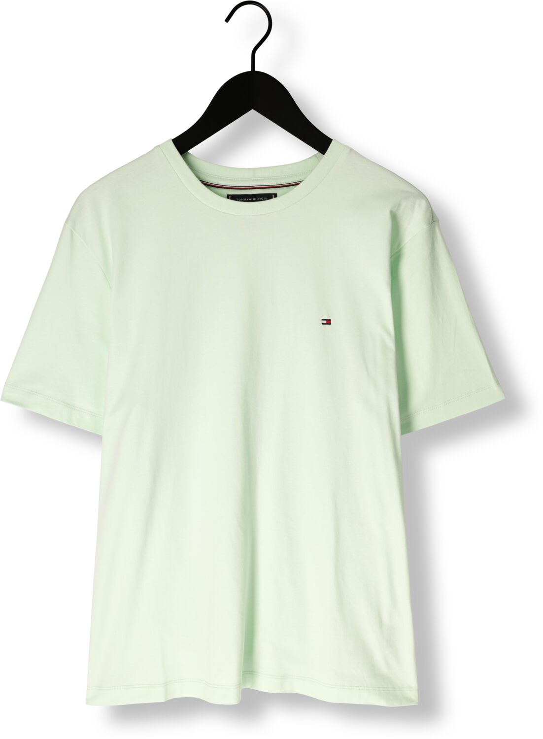 TOMMY HILFIGER Heren Polo's & T-shirts Ess Seasonal Reg Fit Solid Tee Mint