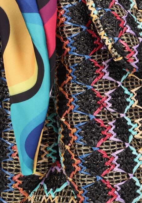 Multi KURT GEIGER LONDON Handtas RAFFIA KENSINGTON BAG Multi KURT GEIGER LONDON Handtas RAFFIA KENSINGTON BAG - large