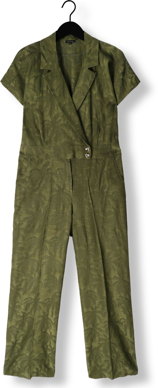 CAROLINE BISS Dames Jumpsuits 1541 Olijf
