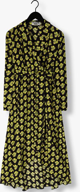 Gele COLOURFUL REBEL Maxi jurk VIVIAN BIG FLOWER MAXI DRESS - large