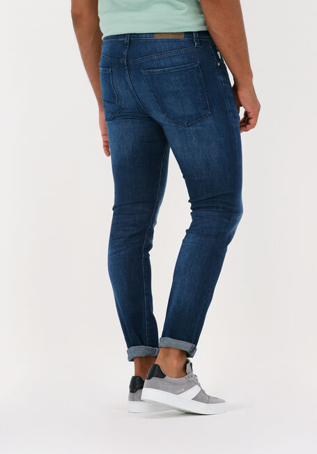 Donkerblauwe SELECTED HOMME Slim fit jeans SLHSLIM-LEON 22602 M.BLUE SUP JNS W - large
