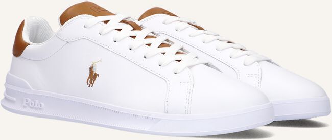 Witte POLO RALPH LAUREN Lage sneakers HRT COURT II Witte POLO RALPH LAUREN Lage sneakers HRT COURT II - large