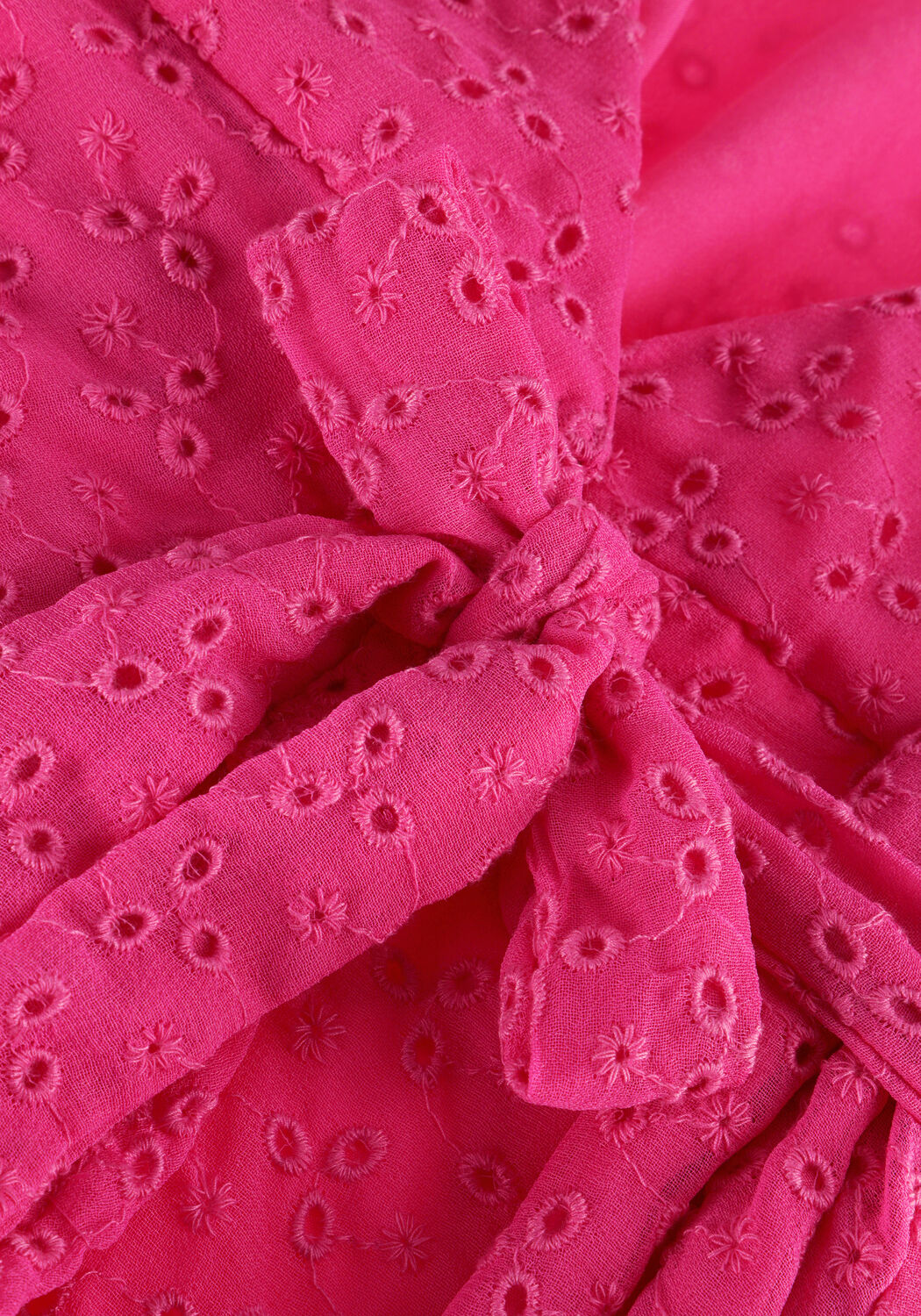 Roze Y.A.S. Mini jurk YASVILMA 3/4 WRAP DRESS - large