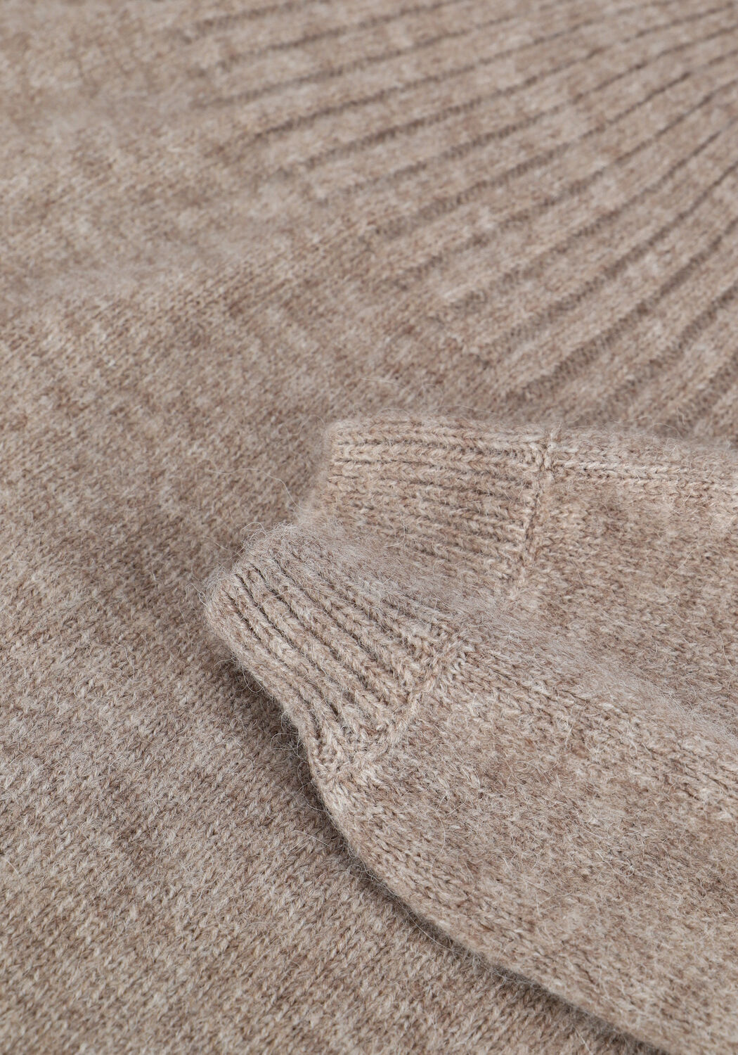 Beige MODSTR&Ouml;M Trui TRUCE O-NECK - large