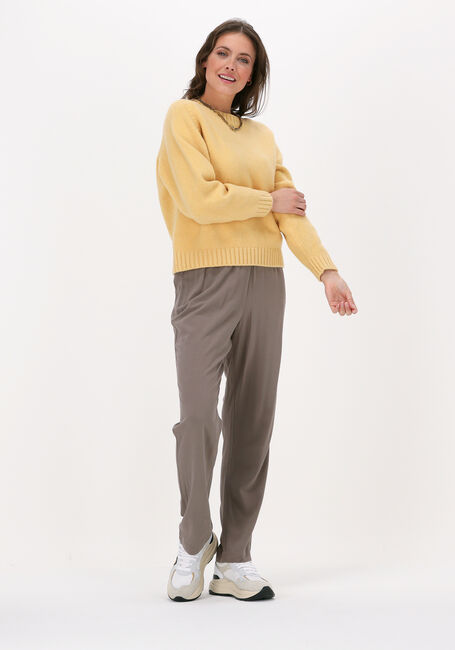 Gele KNIT-TED Trui QUIRINE - large