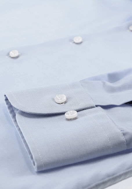 Lichtblauwe PROFUOMO Klassiek overhemd FINE TWILL - SLIM FIT - NON IRON EXTRA LONG SLEEVE - large