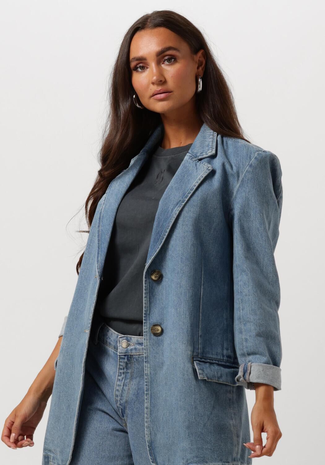 MY ESSENTIAL WARDROBE Dames Blazers Jaydamw 165 Blazer Blauw