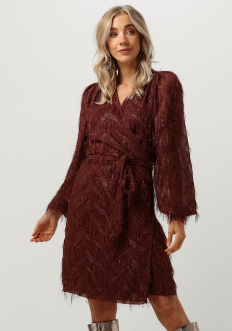 Rode SUMMUM Mini jurk DRESS FLUFFY - large