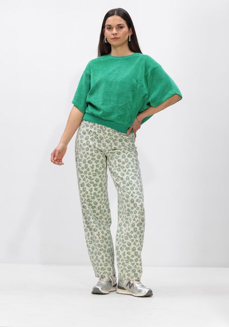 Multi BY-BAR Broeken IEW GREEN CHEETAH PANT - large