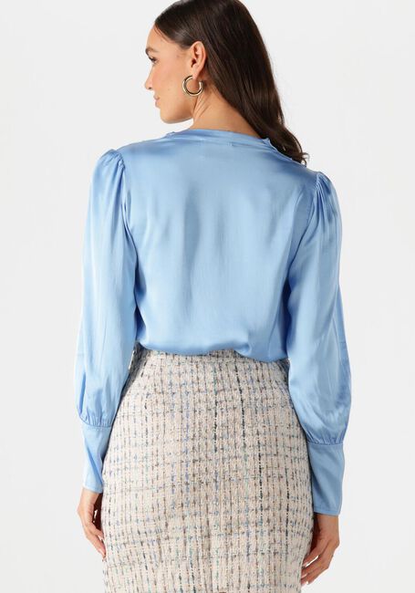 Lichtblauwe FREEBIRD Blouses TESKE LS - large