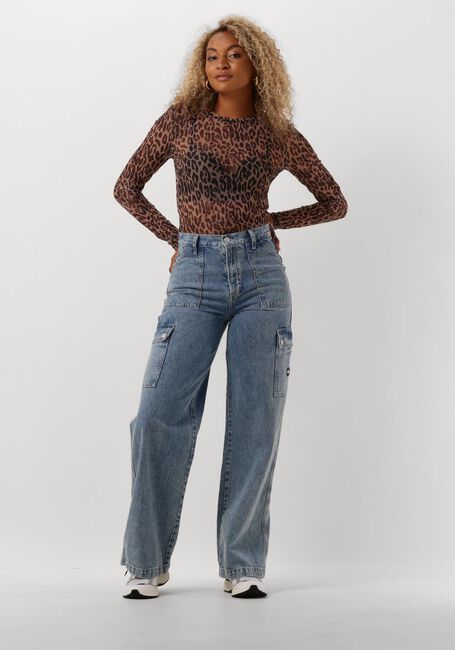 Bruine OBJECT Top OBJNINNA SENI LS SLI MESH TOP E DIV - large