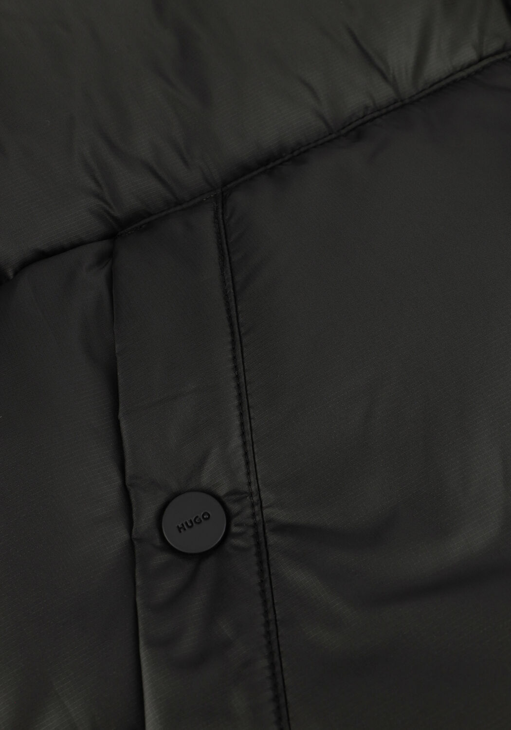 Zwarte HUGO Gewatteerde jas BARO2441 - large