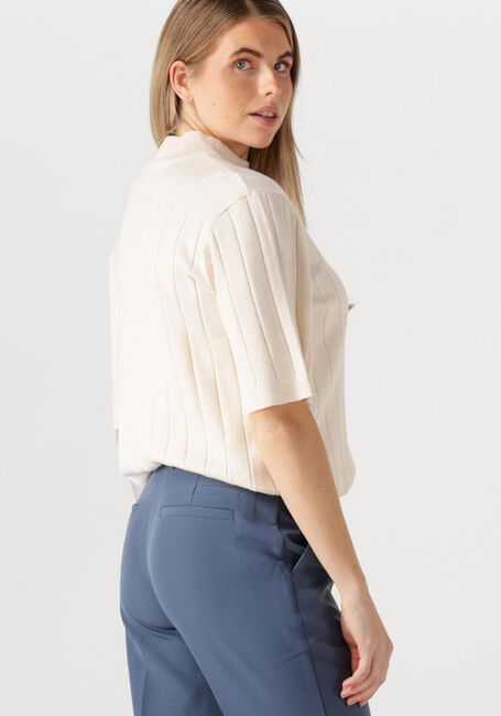 Ecru BRUUNS BAZAAR T-shirt GLADY KNIT - large