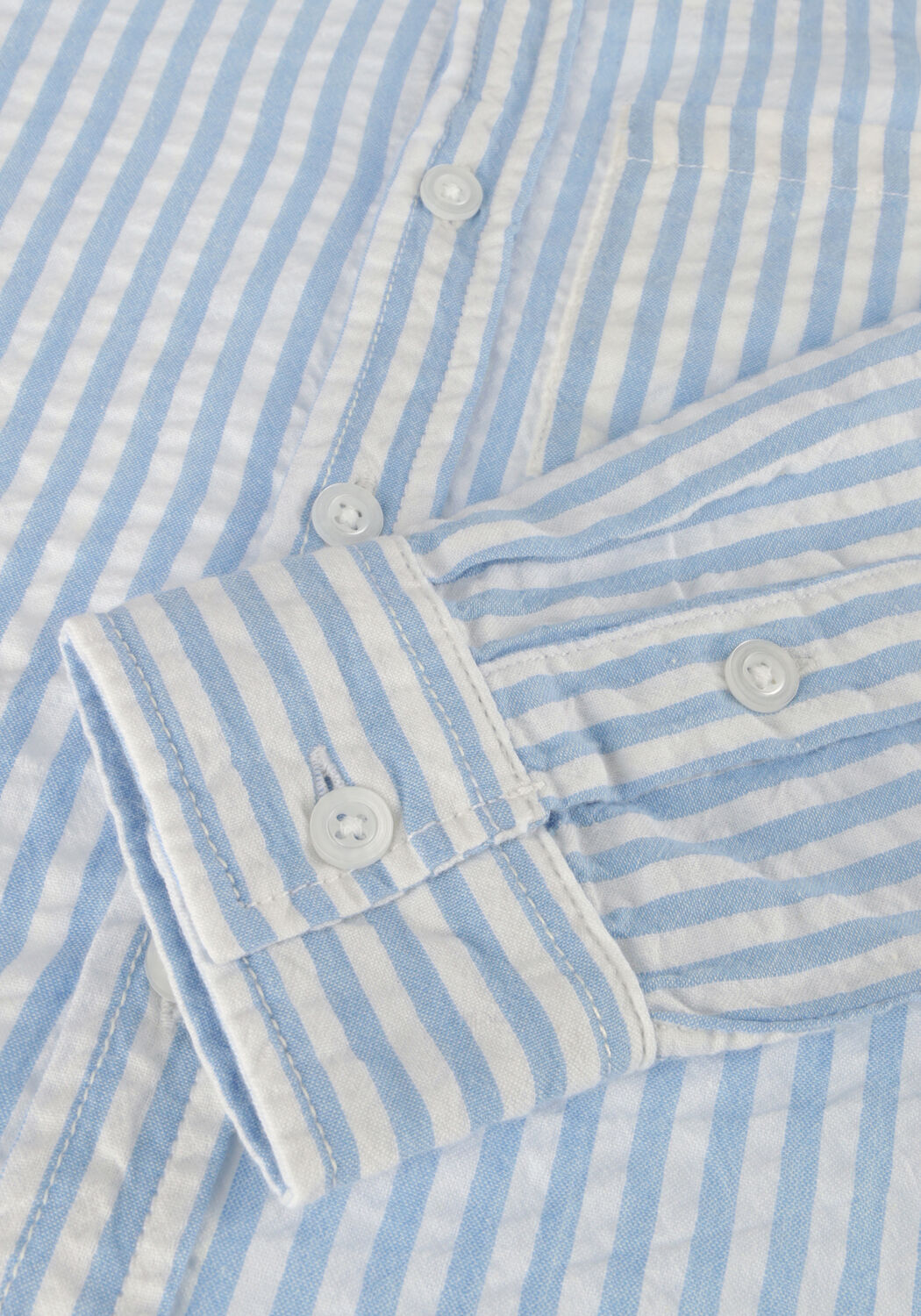 Lichtblauwe RETOUR Casual overhemd DION - large