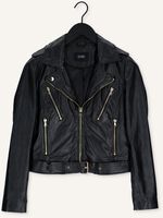 Zwarte IBANA Leren jas MOSS Zwarte IBANA Leren jas MOSS - medium