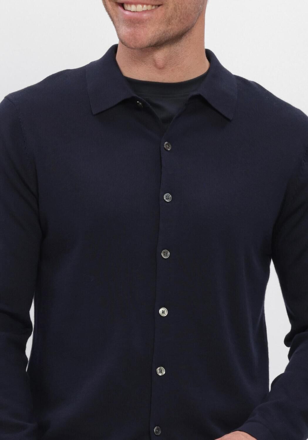 Donkerblauwe PROFUOMO Trui PPXJ30031 - large