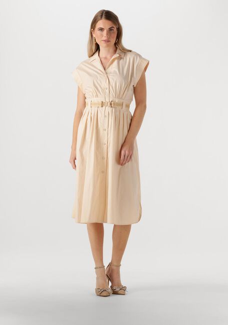 Beige TWINSET MILANO Midi jurk 251TT2102 - large