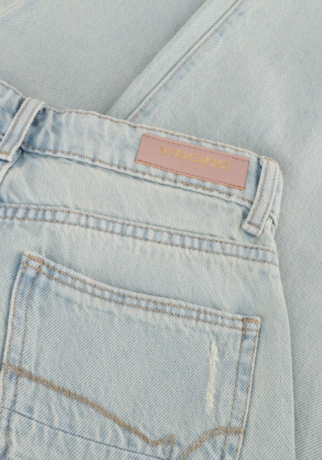 VINGINO Meisjes Jeans Cassie Pocket Blauw