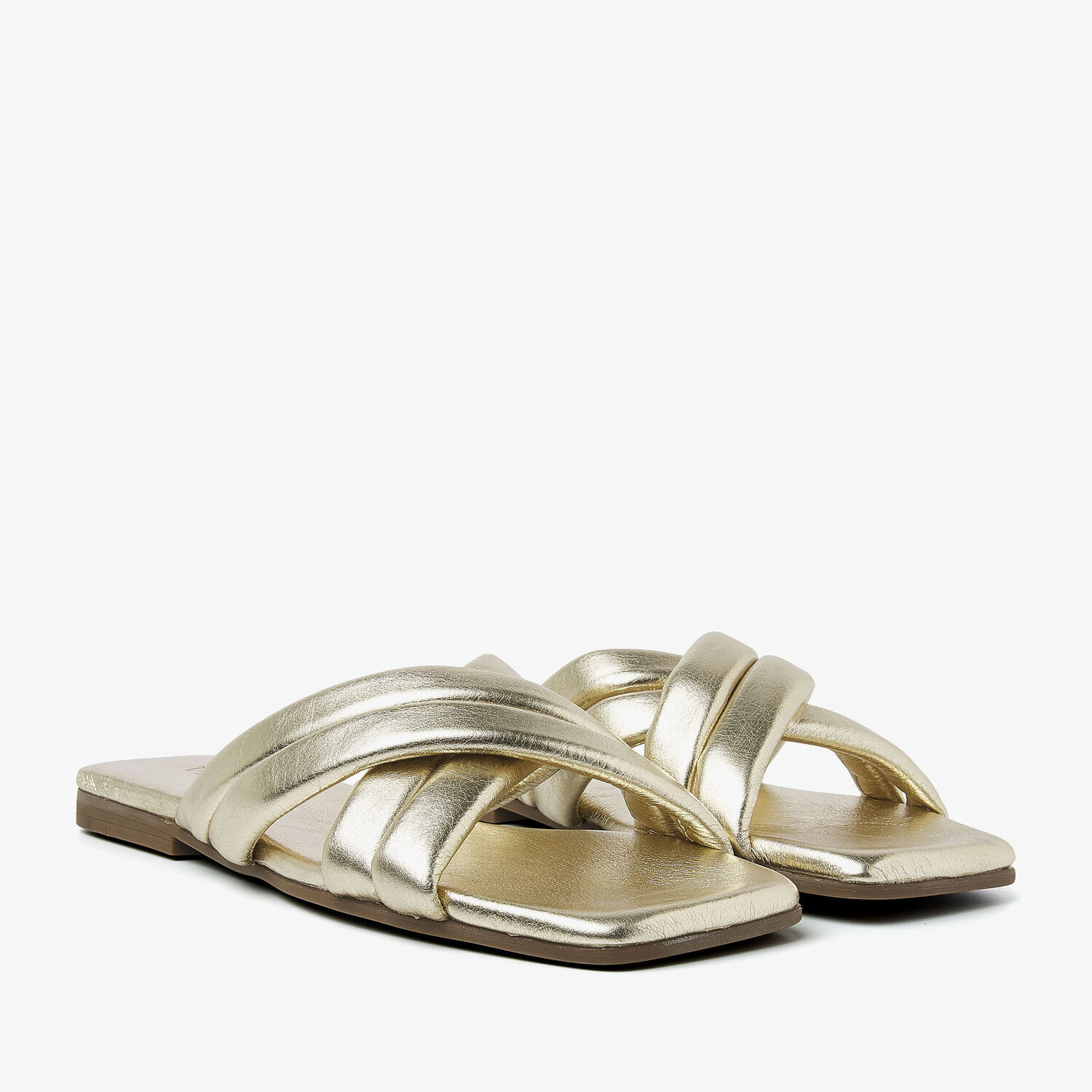 Gouden VIA VAI Slippers KIKI LOT - large