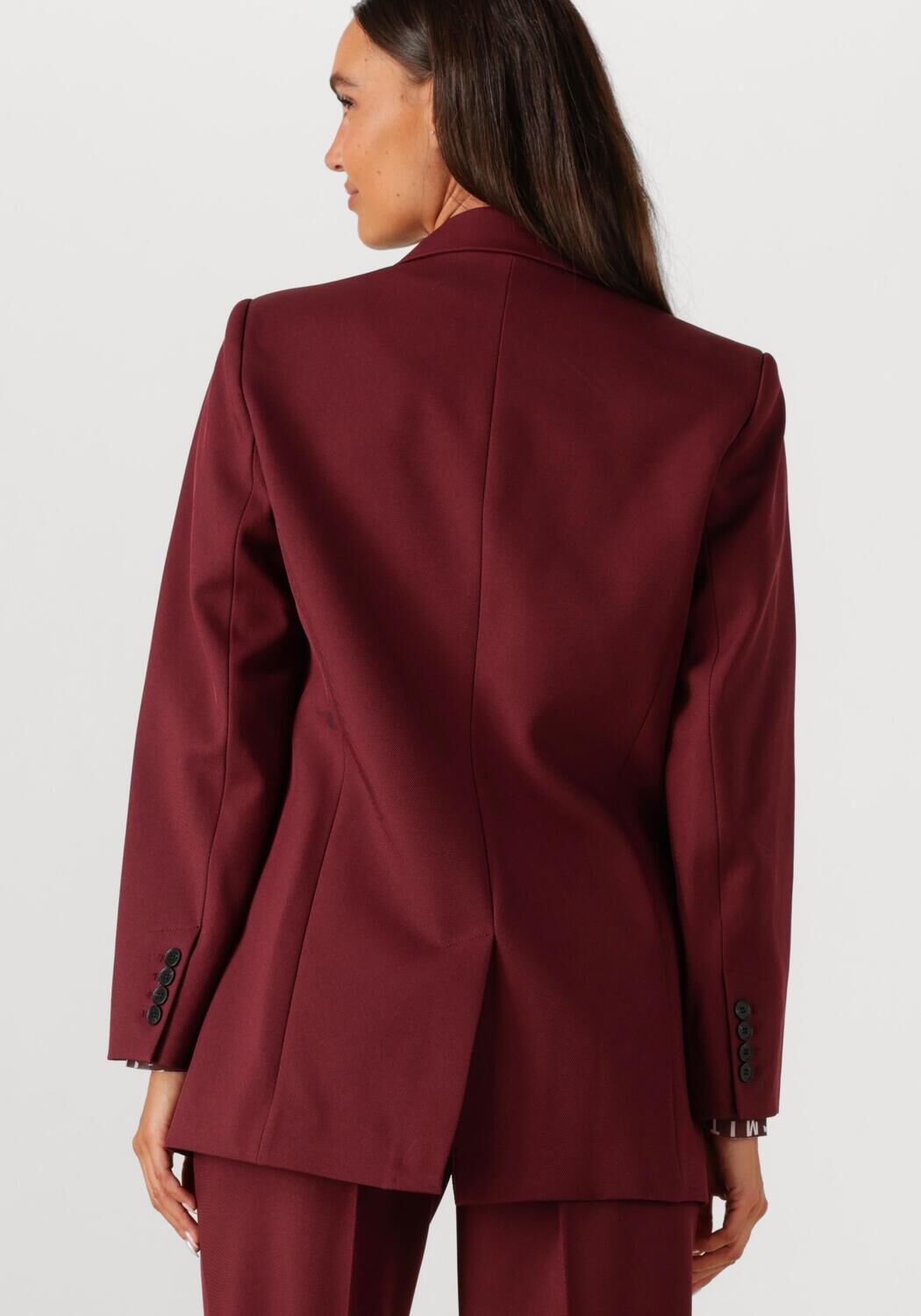 HAUTE L'AMITIÉ Dames Blazers Premiere Single Blazer Bordeaux