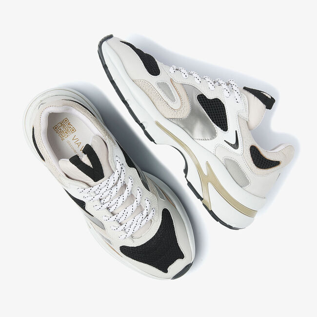 Zwarte VIA VAI Lage sneakers VESPER DUE - large