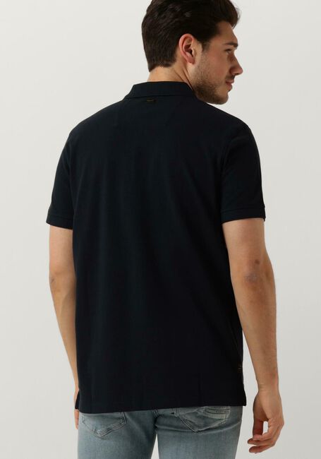 Blauwe PME LEGEND Polo SHORT SLEEVE POLO GARMENT DYE - large