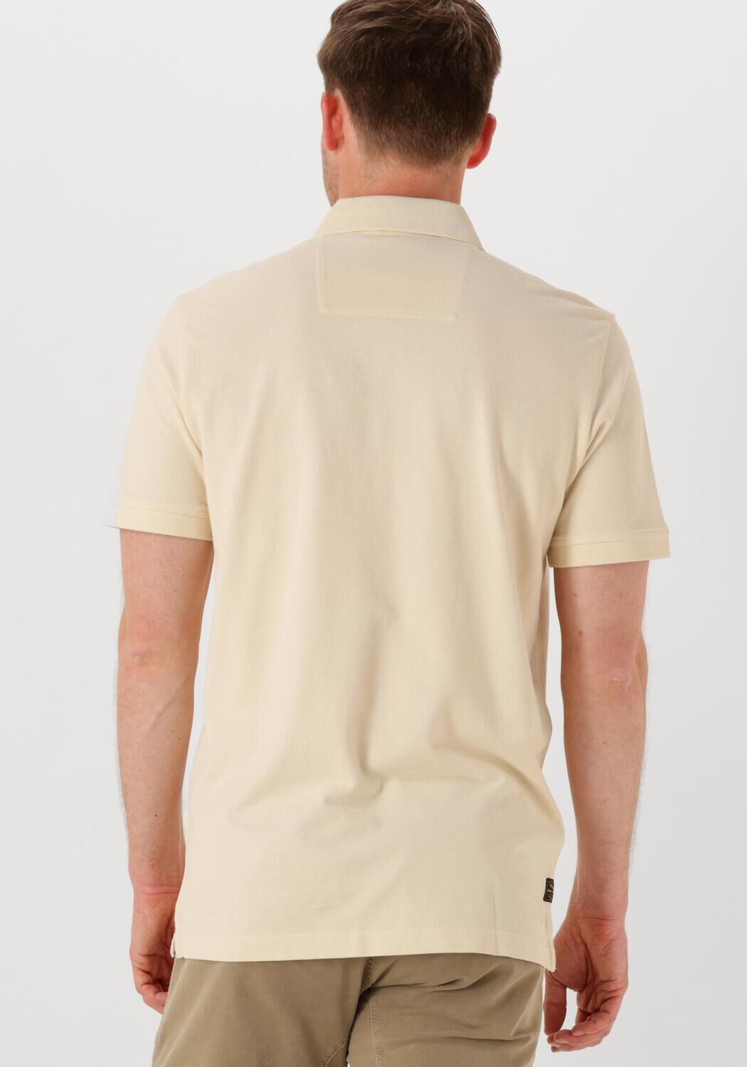 PME LEGEND Heren Polo's & T-shirts Pique Garment Dye Beige