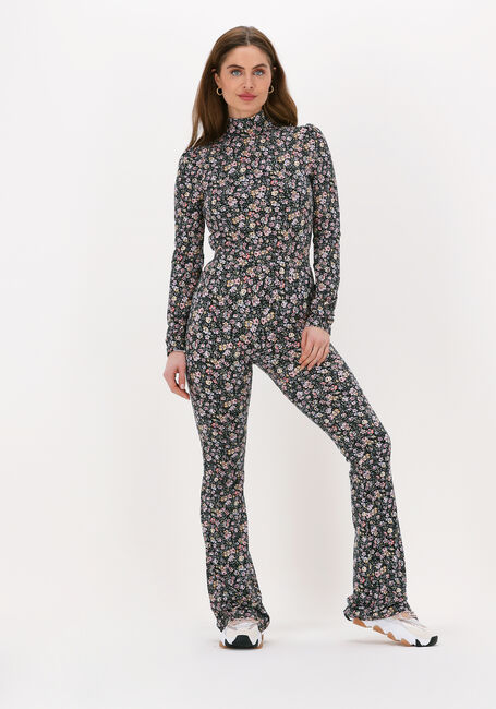 Multi COLOURFUL REBEL Flared broek VINTAGE FLORAL PEACHED FLARE PANTS - large