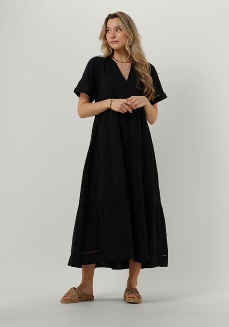 Zwarte BY-BAR Maxi jurk JAY DRESS - large
