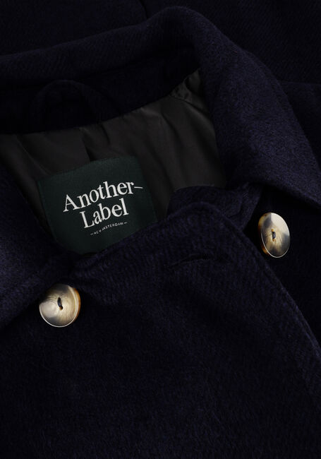 Donkerblauwe ANOTHER LABEL Mantel MAUD COAT Donkerblauwe ANOTHER LABEL Mantel MAUD COAT - large