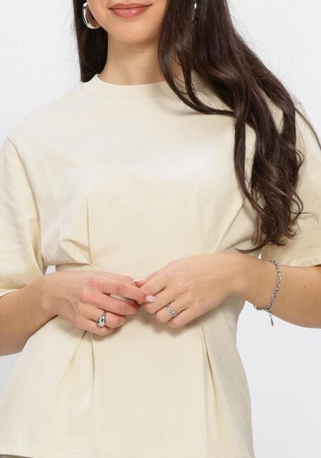 Beige EDITED Tops & T-shirts MARAH T-SHIRT - large