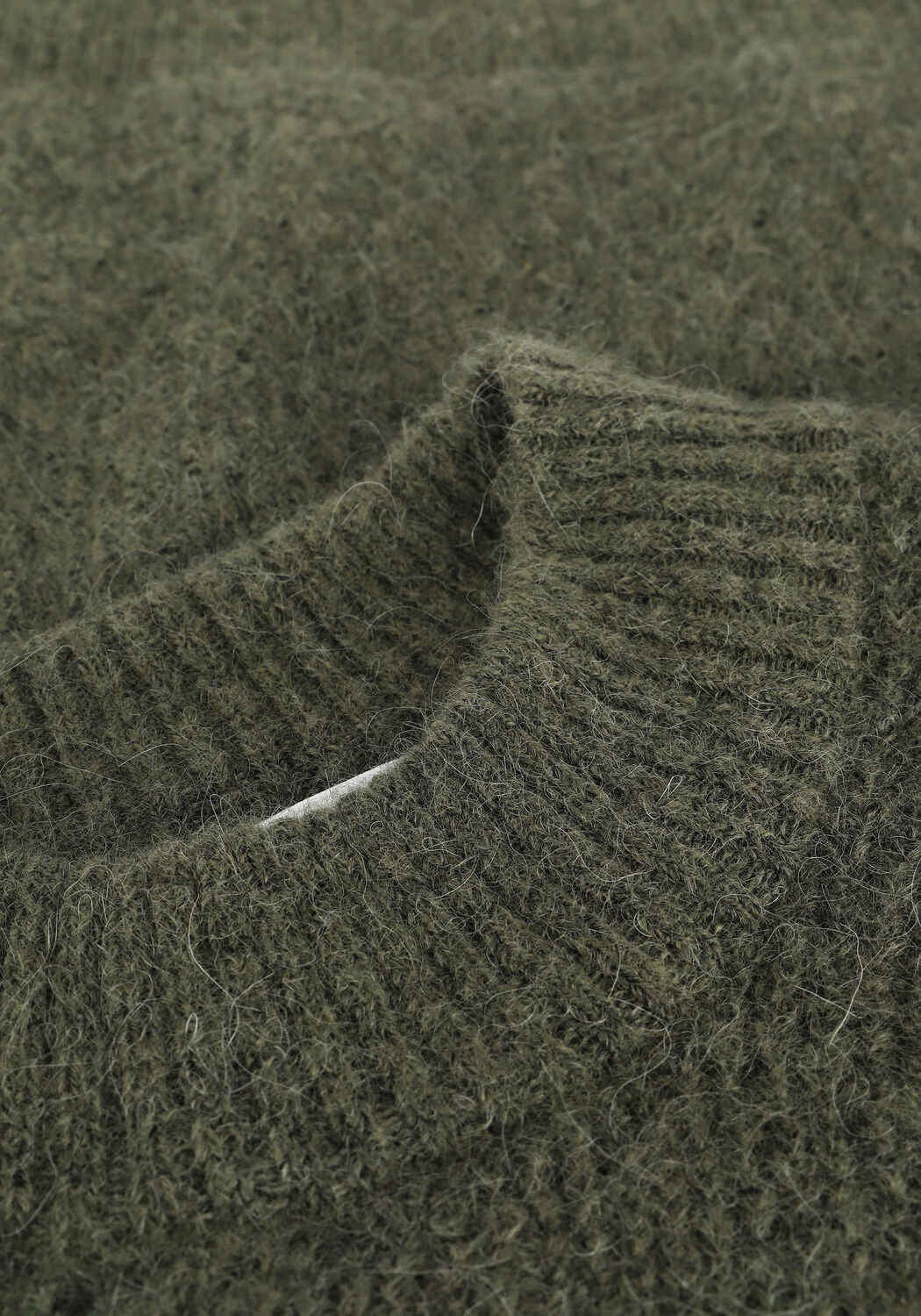 Groene SELECTED WOMEN Trui SLFINNA-MIA LS KNIT O-NECK B - large