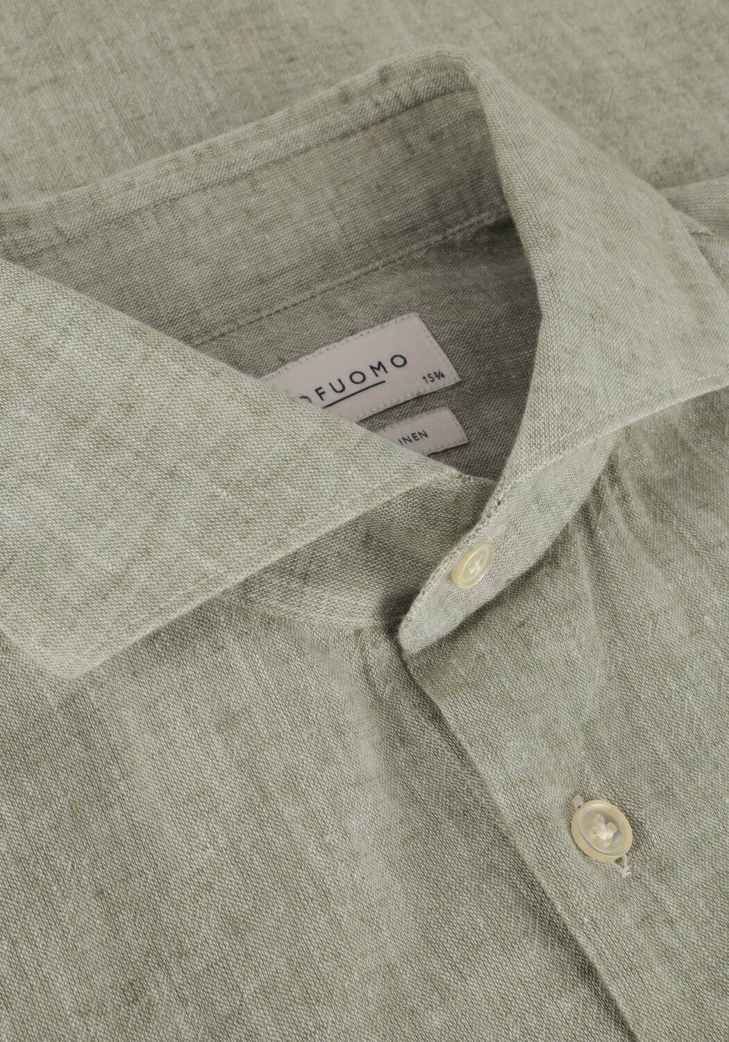 Groene PROFUOMO Casual overhemd PPUH10017 - large