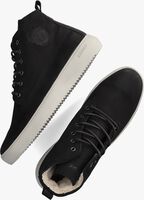 Zwarte BLACKSTONE Hoge sneaker ASPEN - medium