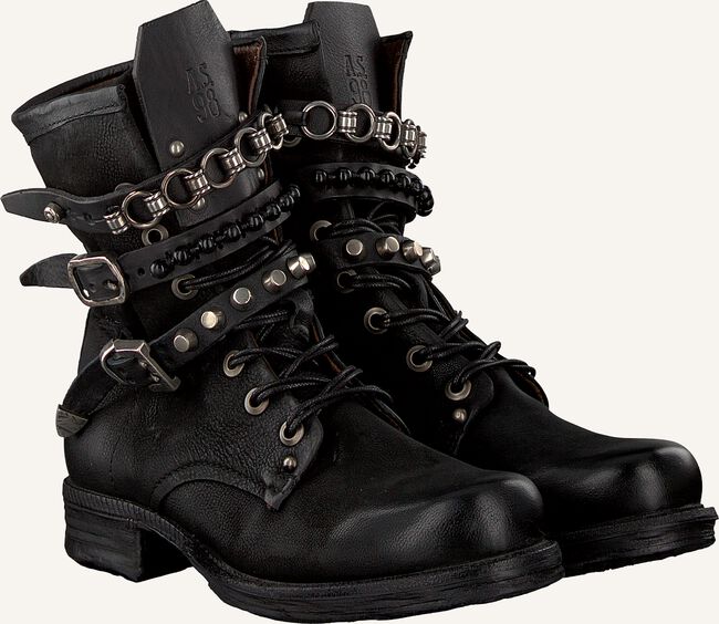 Zwarte A.S.98 Veterboots 520278 Zwarte A.S.98 Veterboots 520278 - large