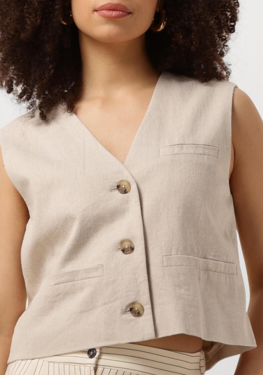 MODSTRÖM Modström Dames Blazers Parkmd Vest Beige