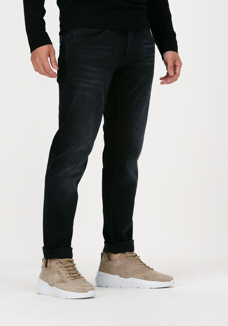 Donkerblauwe PME LEGEND Straight leg jeans COMFORT STRETCH DENIM FADED BL - large