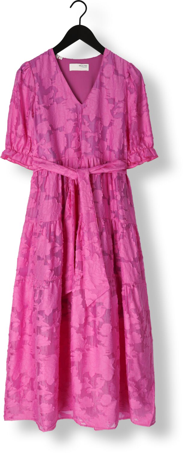 SELECTED FEMME Dames Jurken Slfcathi-sadie 3 4 Ankle Dress Roze